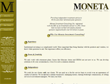 Tablet Screenshot of monetaic.com